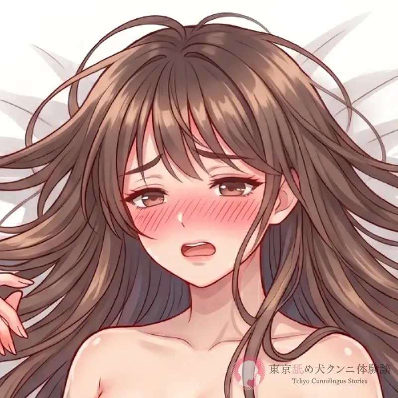 長時間のクンニで感じるエルちゃん