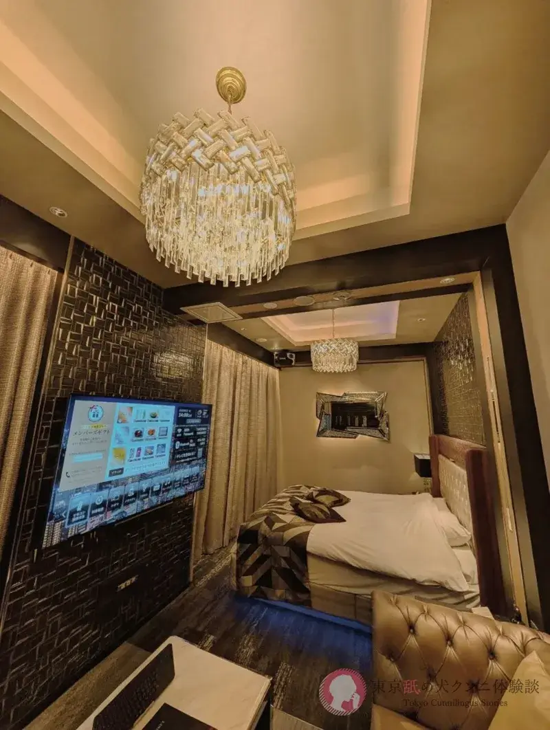 池袋のホテルタイムズワン。クンニ前のリラックスした空間